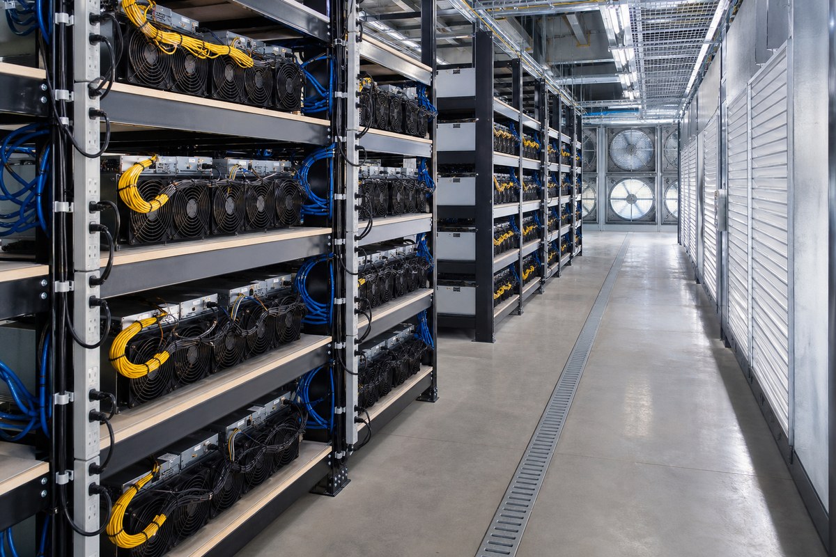 ASIC miner airflow and rack spacing