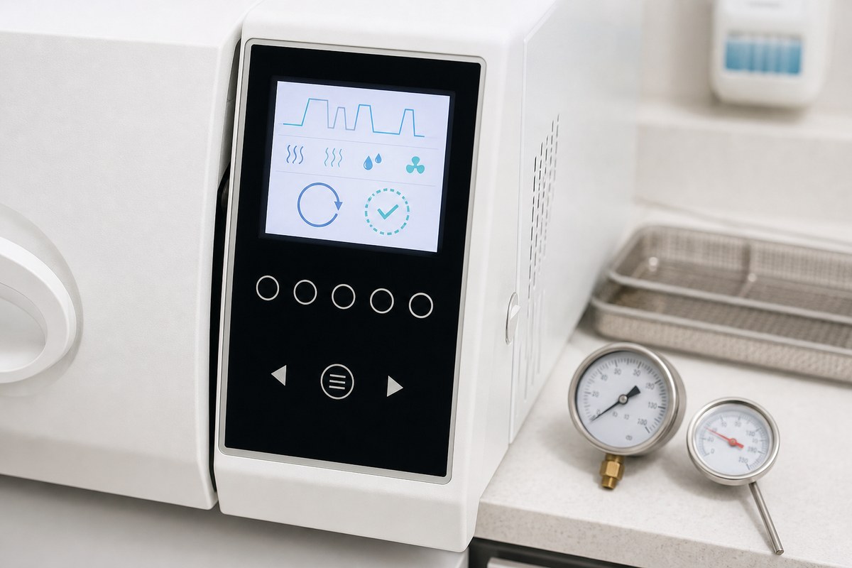 Autoclave pressure and temperature cycle review